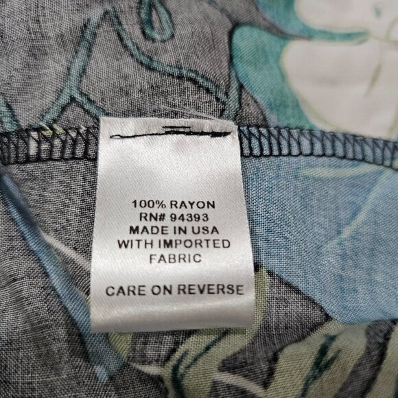 Mo-Ka Santa Fe Apparel Palm Print Skirt‎ and Top Set Made in USA Size Medium - Picture 9 of 15